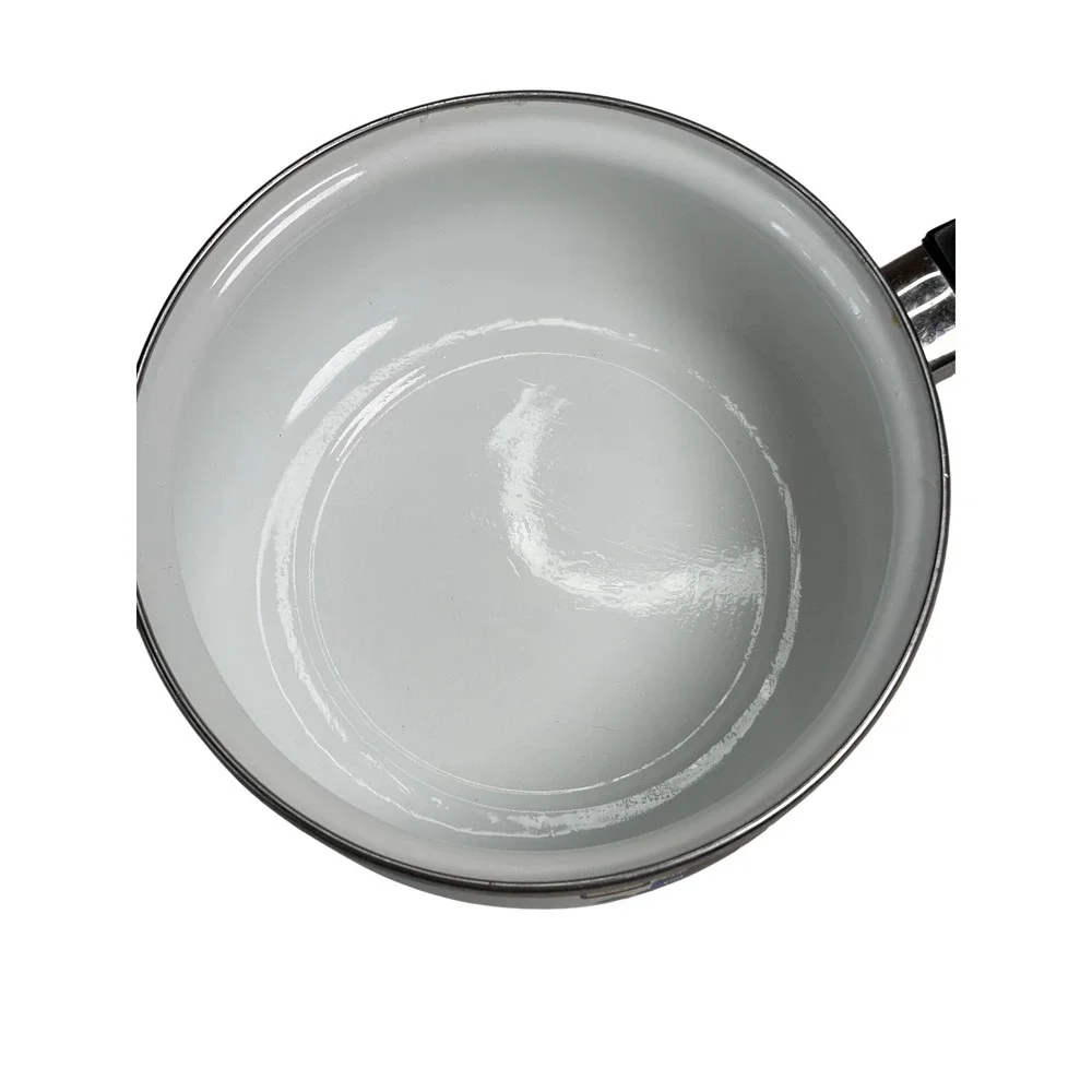 Vintage Enamel Saucepan 
